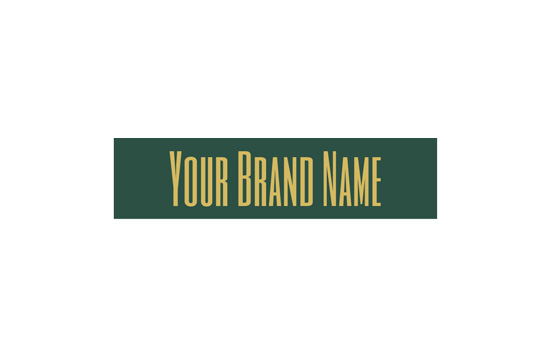 Bedrukt textiel label Standard Style Model TL-M3
