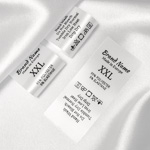 Wasverzorging Label met maat Model TC-M31