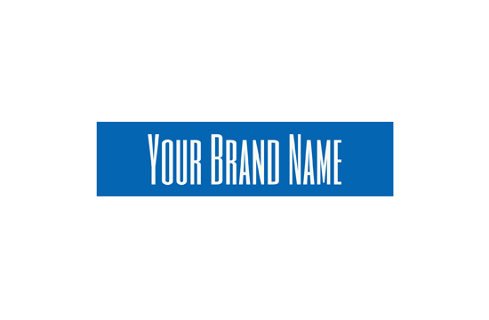 Bedrukt textiel label Standard Style Model TL-M76
