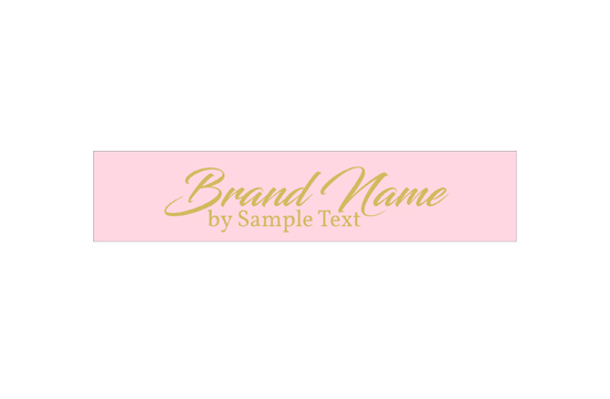 Bedrukt textiel label Fashion Style Model TL-M92