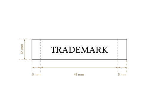 Geweven label Model WL-M16