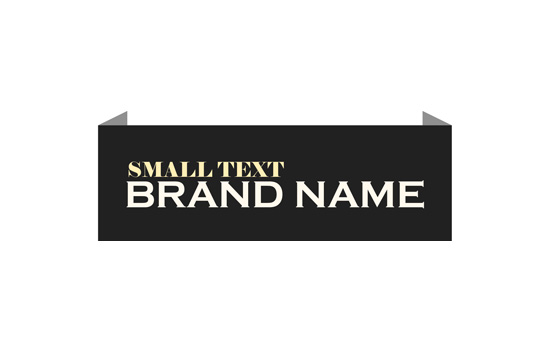 Geweven label Regular Style Model WL-M18