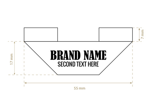 Geweven label Seemly Style Model WL-M31