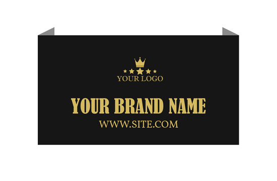 Geweven label Rich Style Model WL-M84