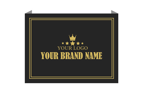 Geweven label Imposing Style Model WL-M87